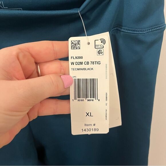 adidas Women's Designed 2 Move 7/8 Tights NEW XL Tech Mineral - Picture 12 of 16